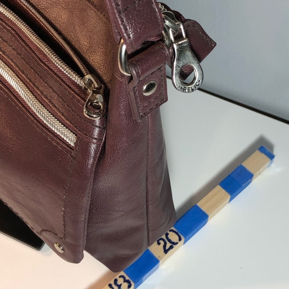 Relic Brown Leather Polka Dot XBody SS - Picture 3 of 15